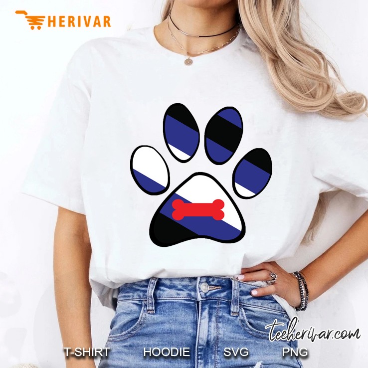 Puppy Pride Paw Ladies Tee