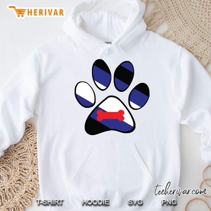 Puppy Pride Paw Hoodie