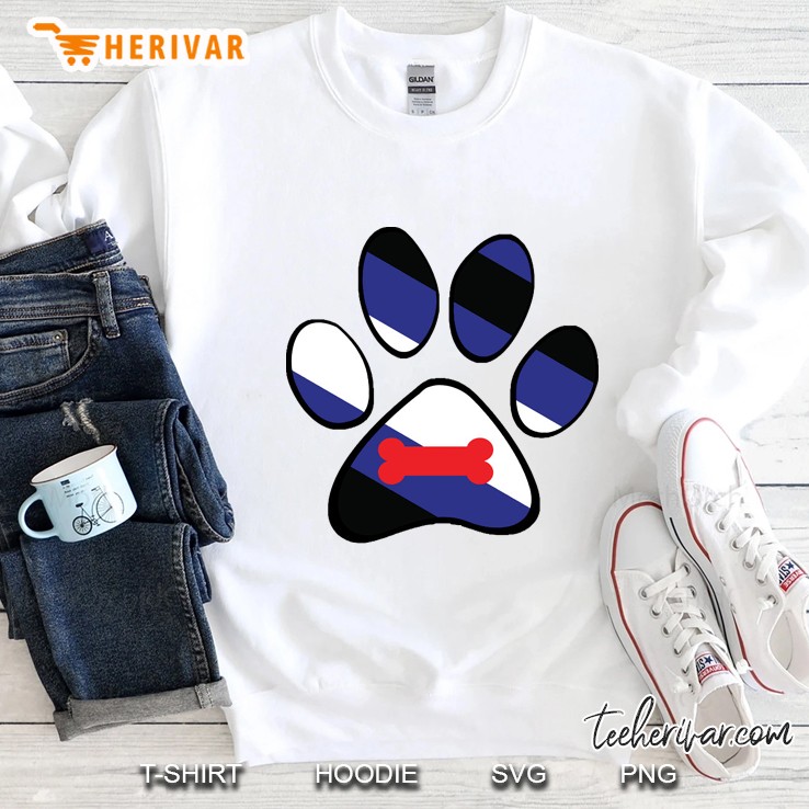 Puppy Pride Paw Sweatshirt