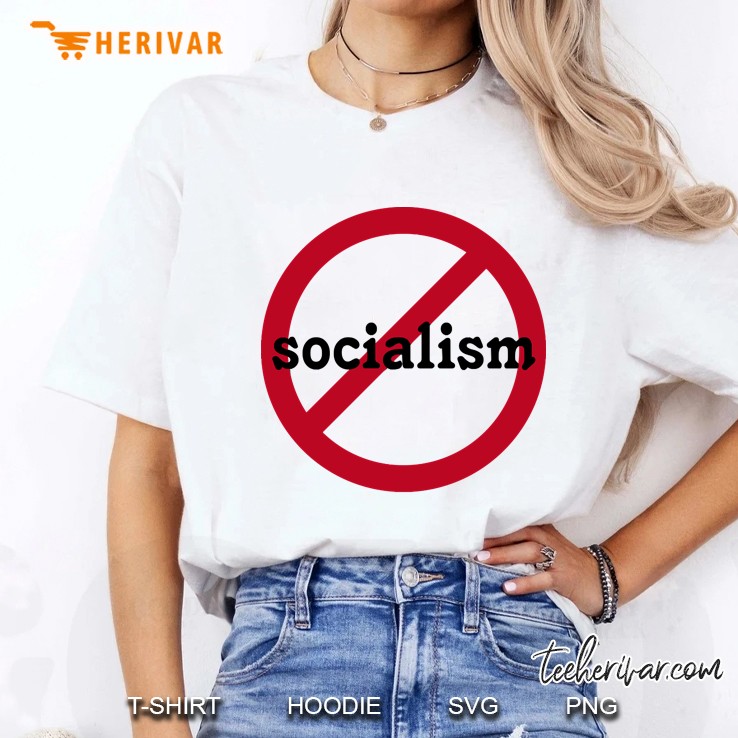 Stop Socialism Ladies Tee