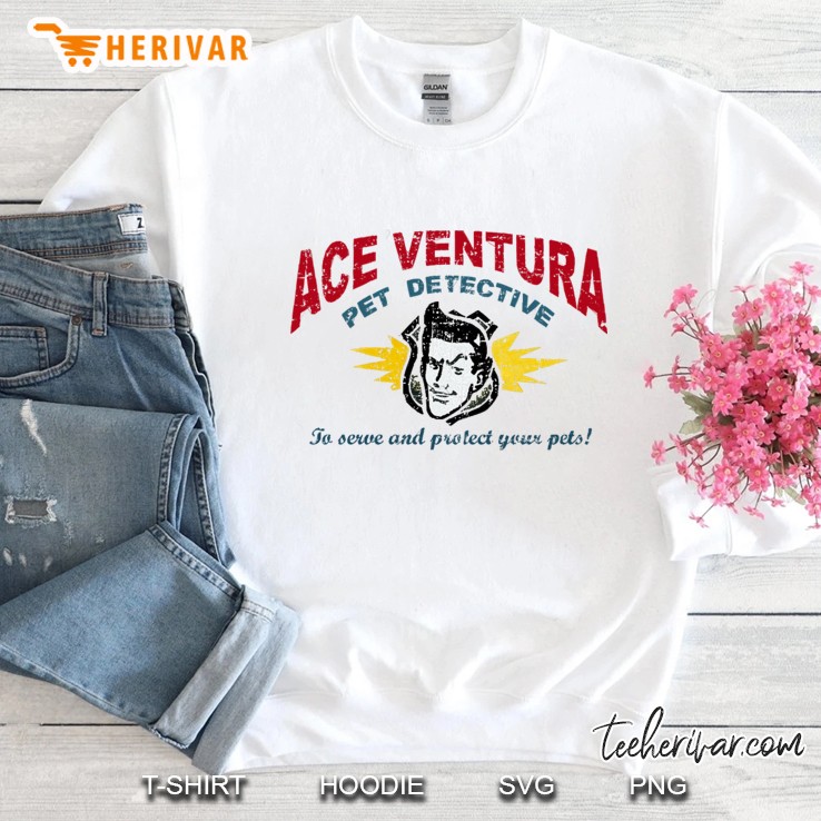 Ace Ventura Pet Detective Distressed Sweatshirt