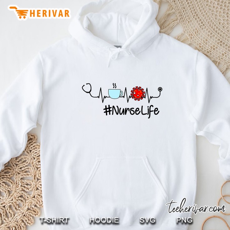 #NurseLife Stethoscope Heartbeat Version Hoodie