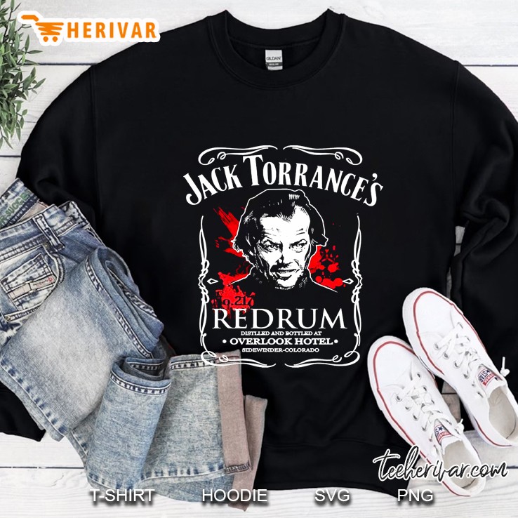 The Shining Redrum Hotel Halloween Horror Sweatshirt