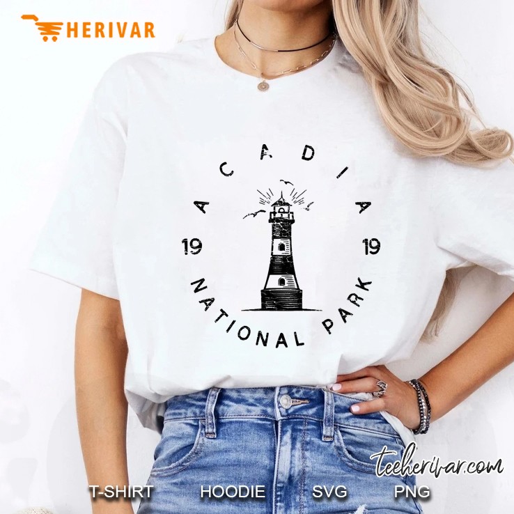Acadia National Park Usa Ladies Tee