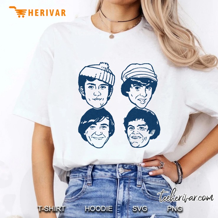 The Monkees Vintage Comic Art Ladies Tee