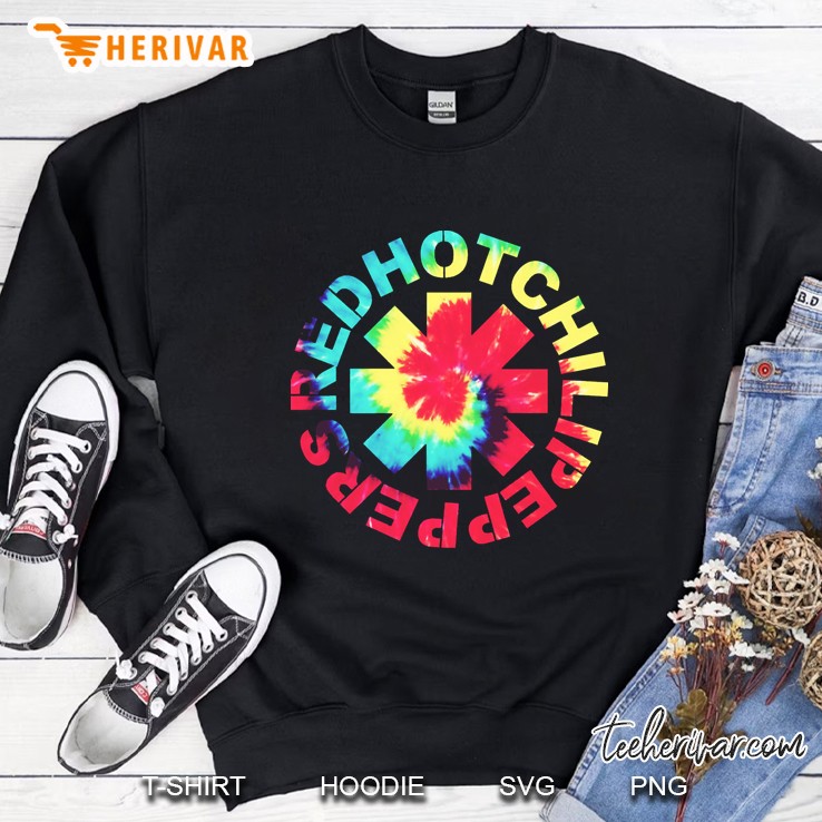 Red Hot Chili Peppers Tie Dye Logo Sweatshirt