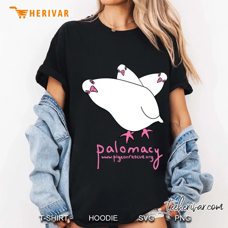 Palomacy Pigeon Rescue Ladies Tee