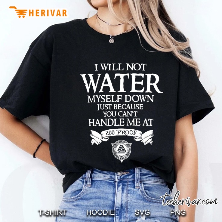I Will Not Water Myself Down Just Because You Can