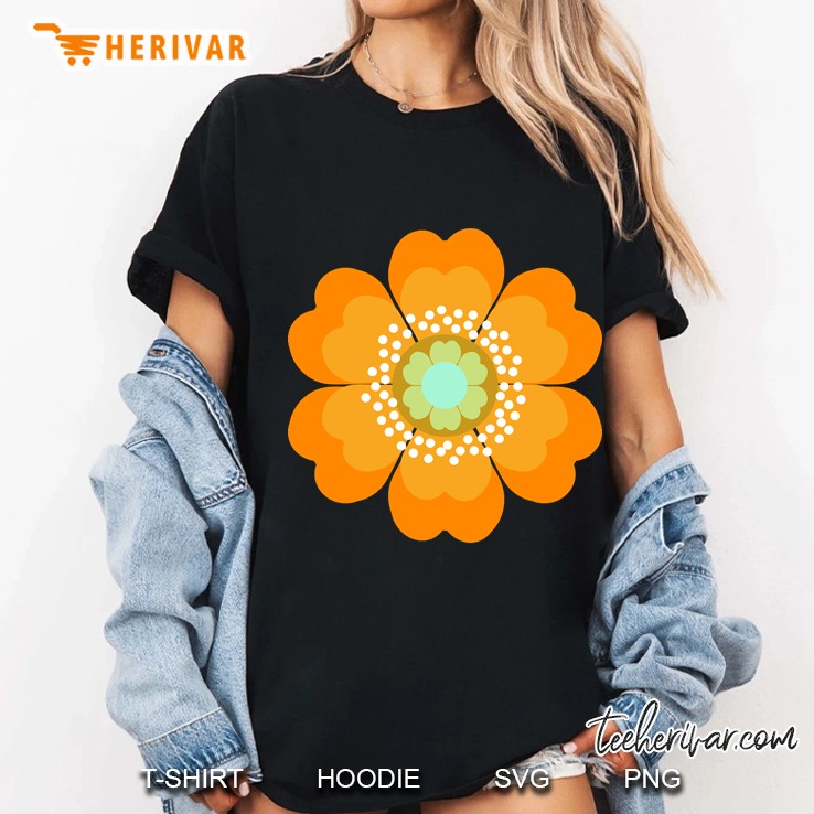 70s Flower Ladies Tee