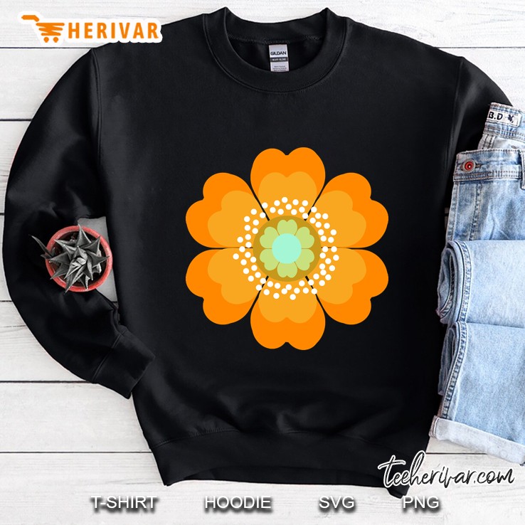70s Flower Sweatshirt