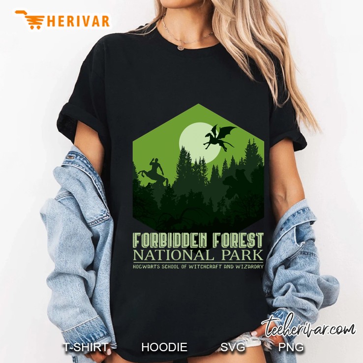 Harry Potter Forbidden Forest National Park Ladies Tee
