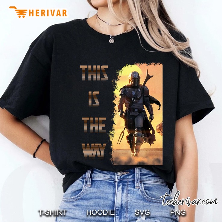 Mandalorian This Is The Way Ladies Tee
