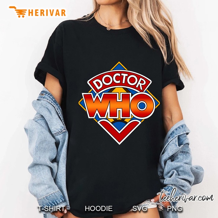 Doctor Who Classic Logo Ladies Tee