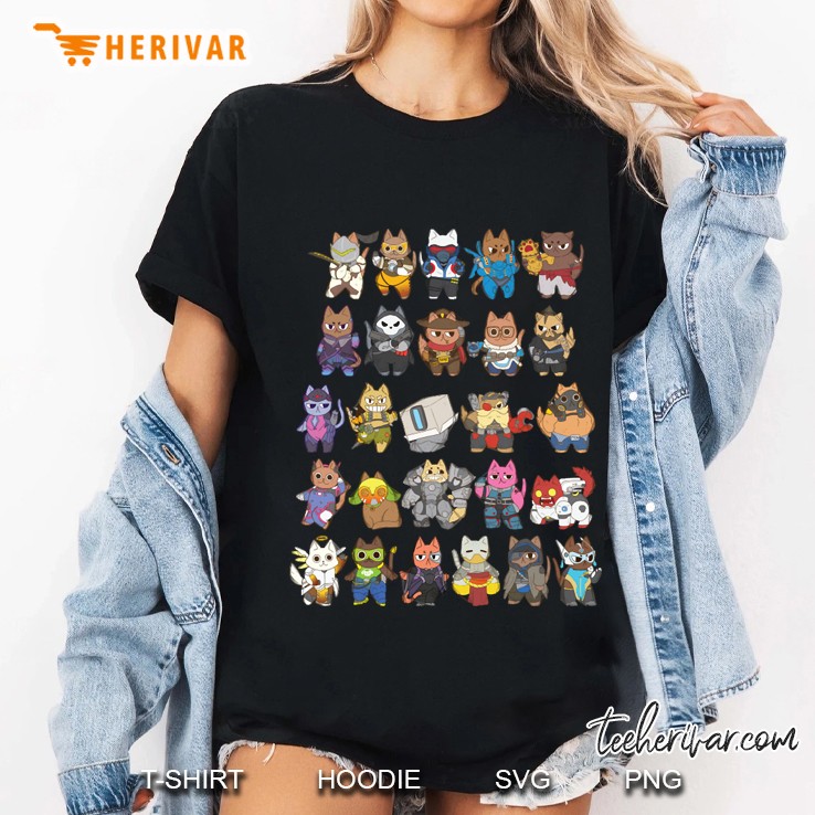 Overwatch Cats Ladies Tee