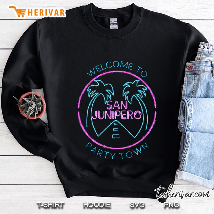 San Junipero Party Town Sweatshirt