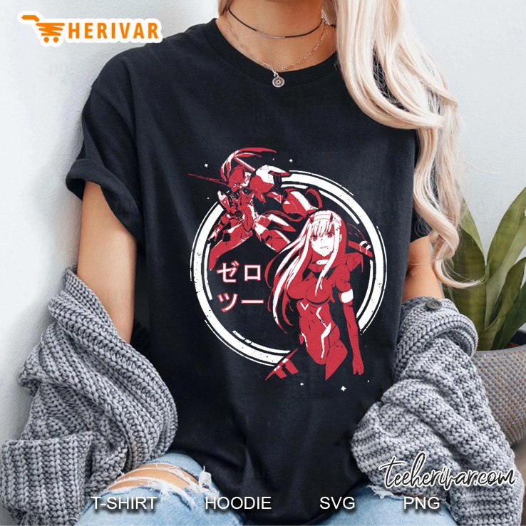 Zero Two - Strelitzia Darling In The Frankk Ladies Tee