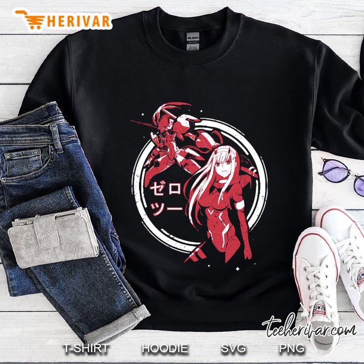 Zero Two - Strelitzia Darling In The Frankk Sweatshirt