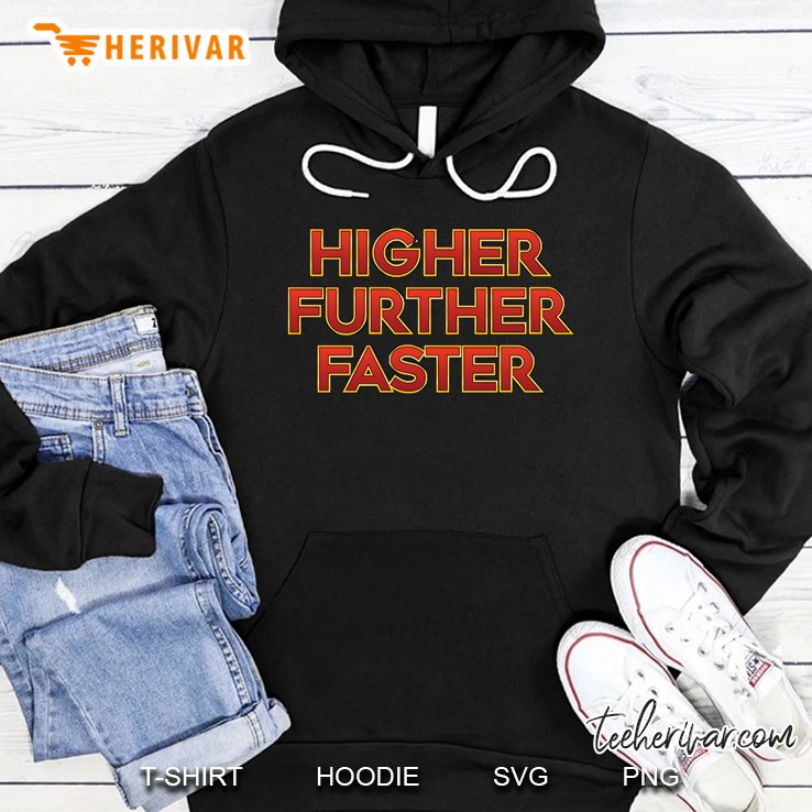 Captain Marvel - Higher Further Faster Hoodie