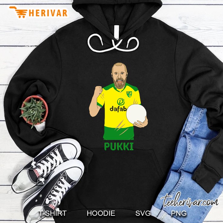 Pukki Norwich City Design Hoodie