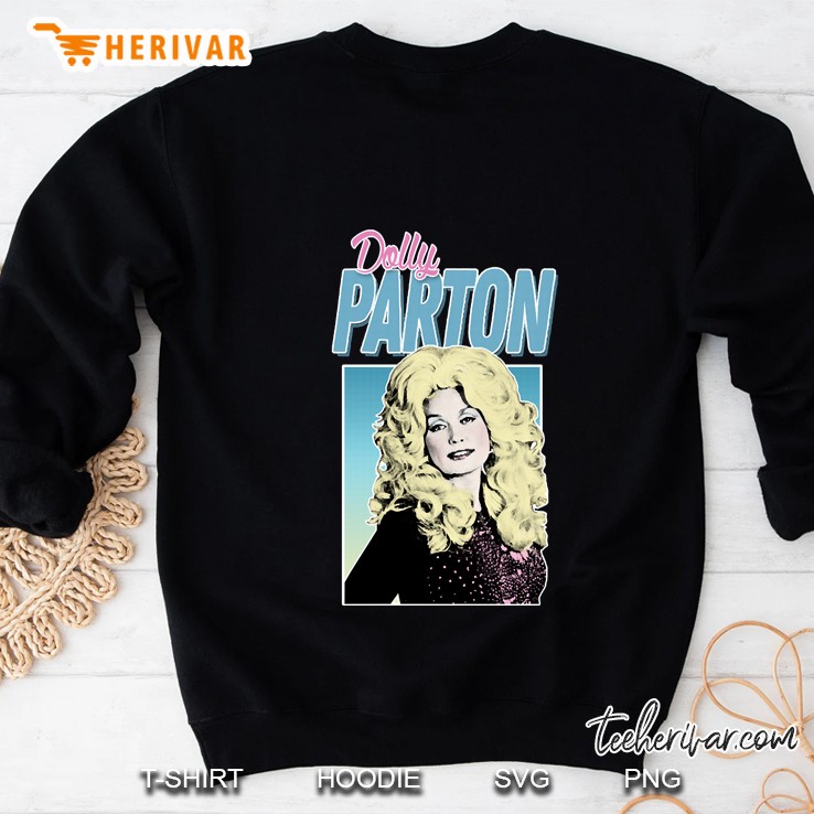 Vintage Style Dolly Parton 80S Aesthetic Design Sweatshirt