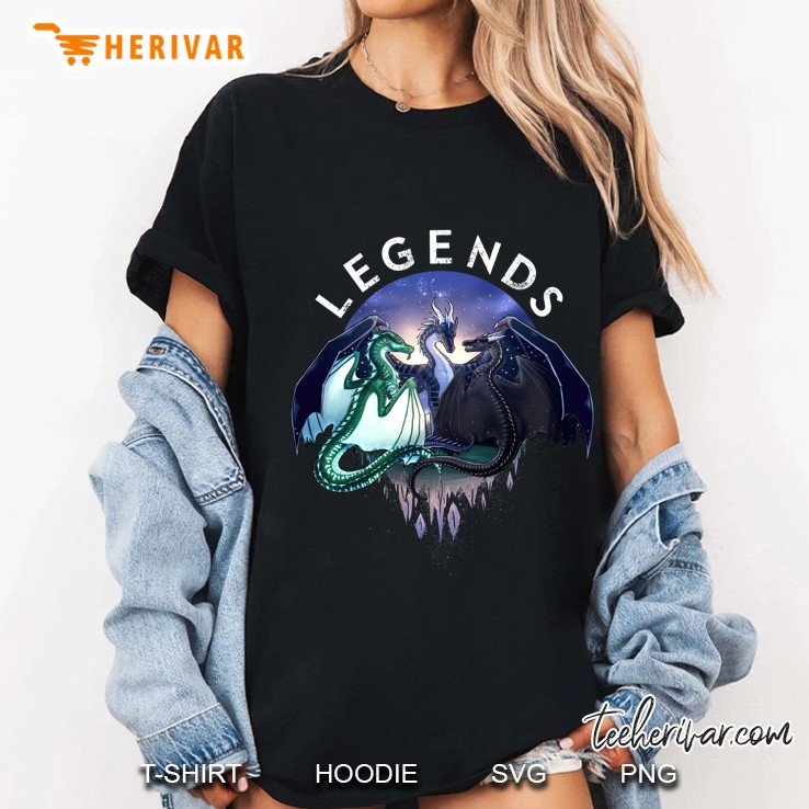 Wings Of Fire - Legends - Fathom, Darkstalker, Clearsight Ladies Tee