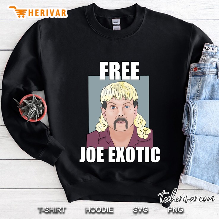 Free Joe Exotic Tiger King Meme Sweatshirt
