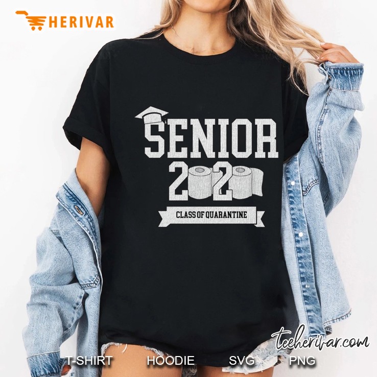 Funny High School Graduation 2020 Class Of Quarantine Ladies Tee