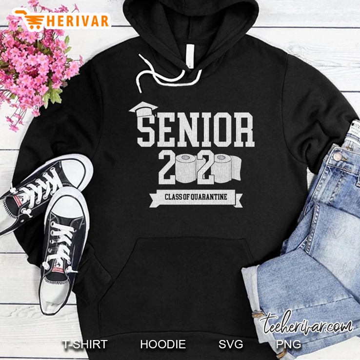 Funny High School Graduation 2020 Class Of Quarantine Hoodie