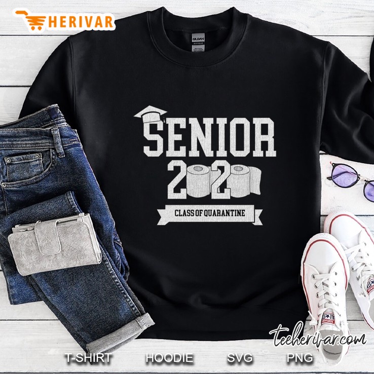 Funny High School Graduation 2020 Class Of Quarantine Sweatshirt
