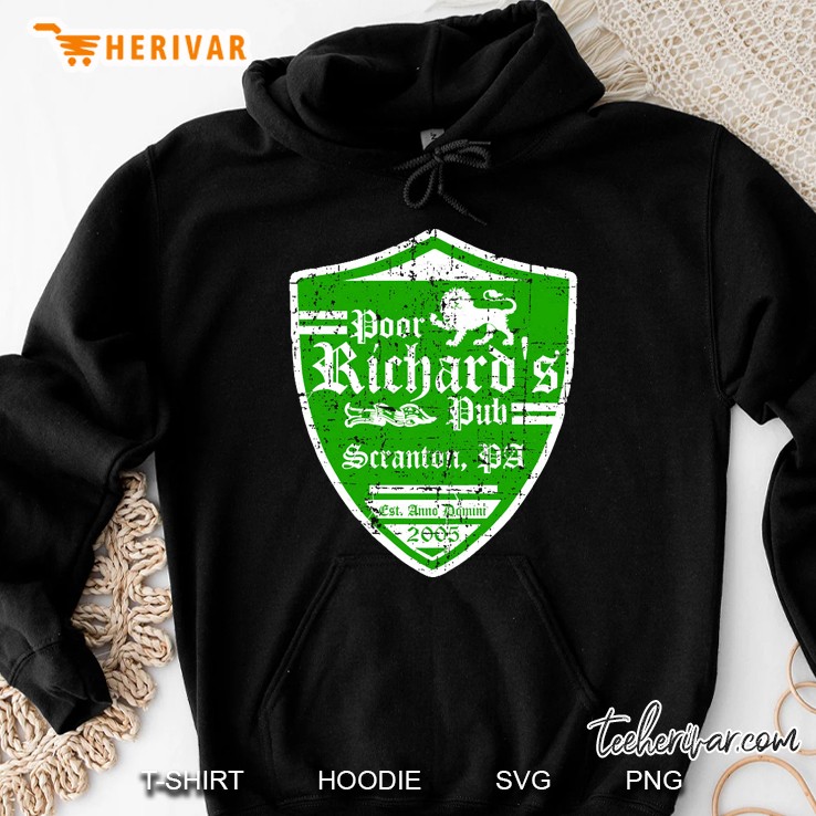Poor Richard´S Pub From The Office Hoodie