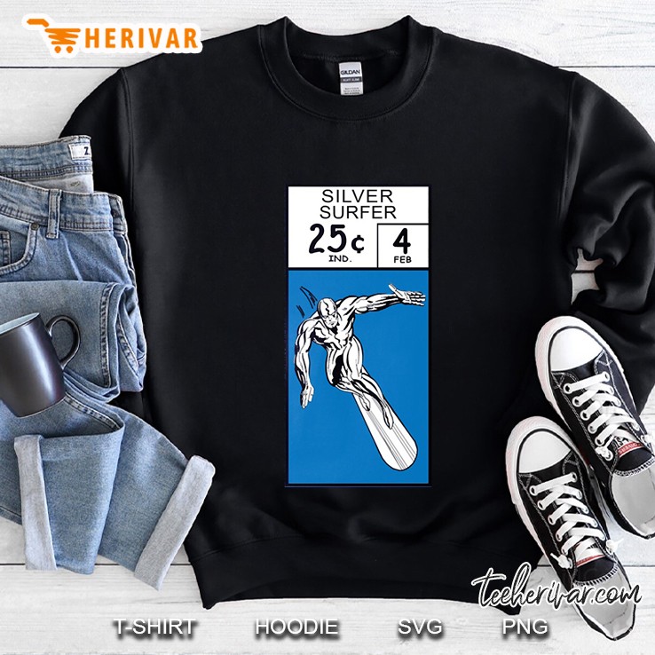 Silver Surfer Corner Box Sweatshirt