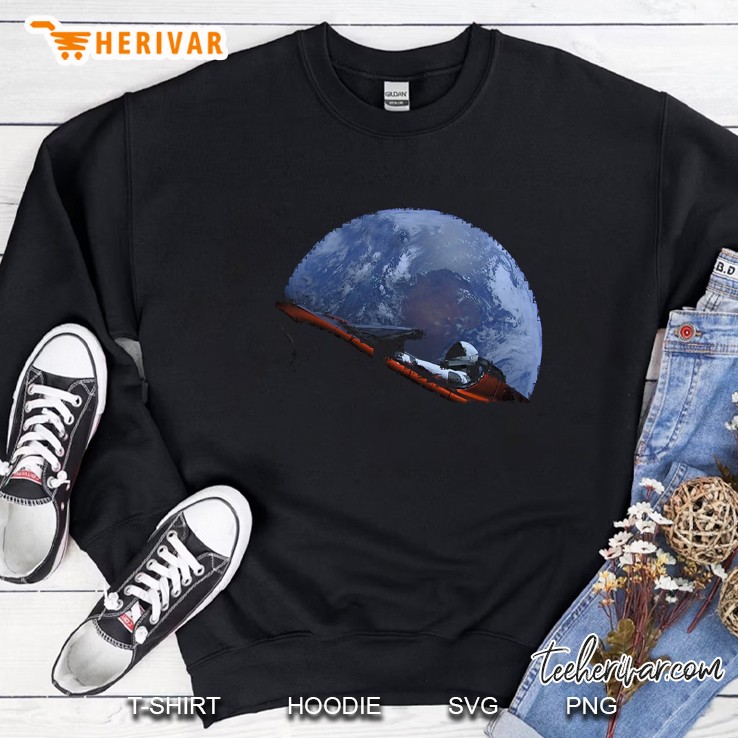 Spacex Starman In Orbit Sweatshirt