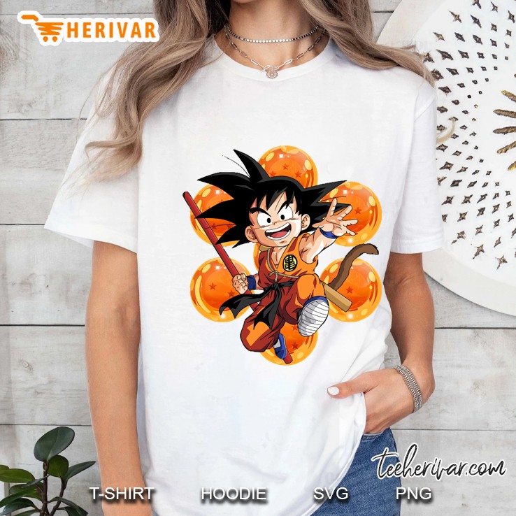 Kid Goku Ladies Tee