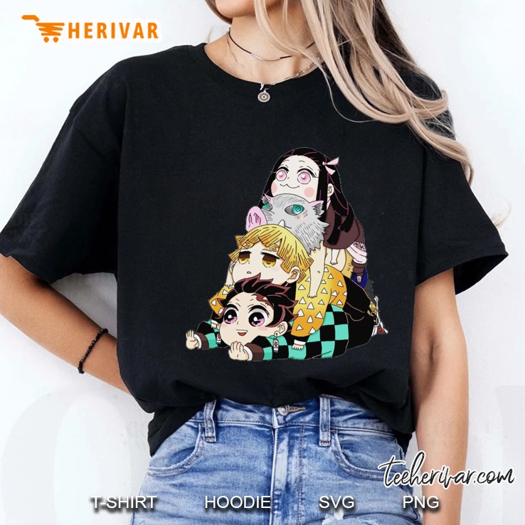 Demon Slayer Gang Cute Ladies Tee