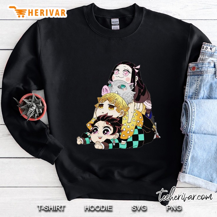 Demon Slayer Gang Cute Sweatshirt