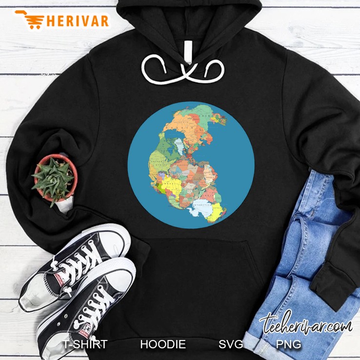 Pangea Modern Borders Hoodie