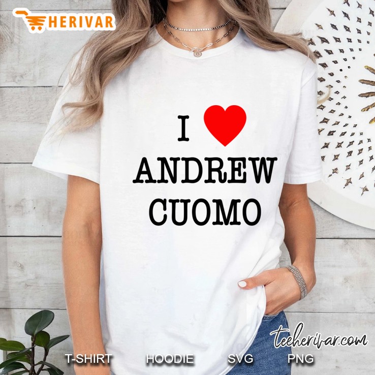 I Love Andrew Cuomo I Heart Cuomo Ladies Tee