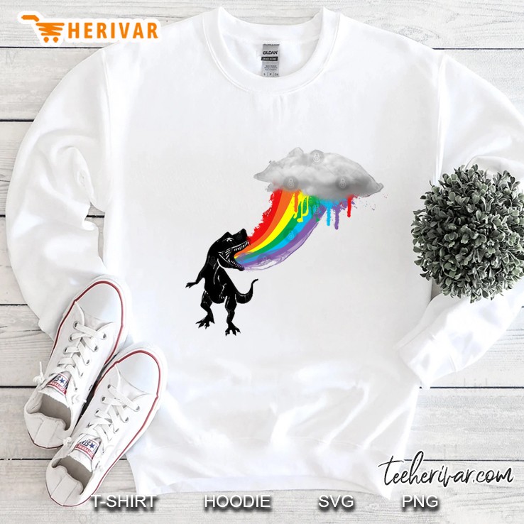 Rainbow Dinosaur Sweatshirt