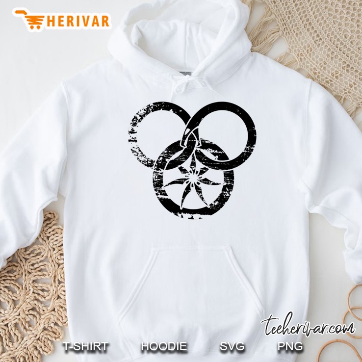 Wheel Of Time Distressed. Hoodie