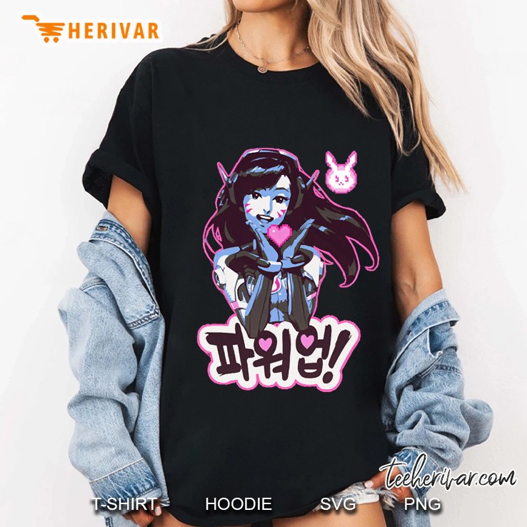 D.Va - Power Up! Ladies Tee