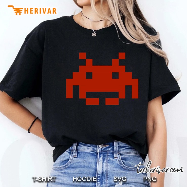 One Space Invader Ladies Tee