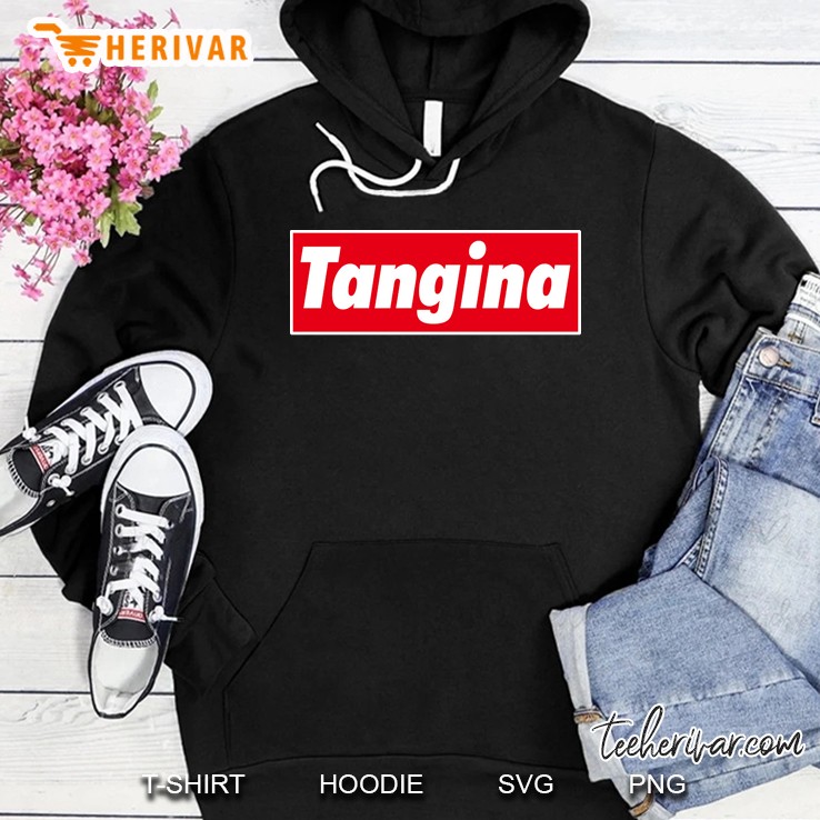 Tangina Box Logo Hoodie