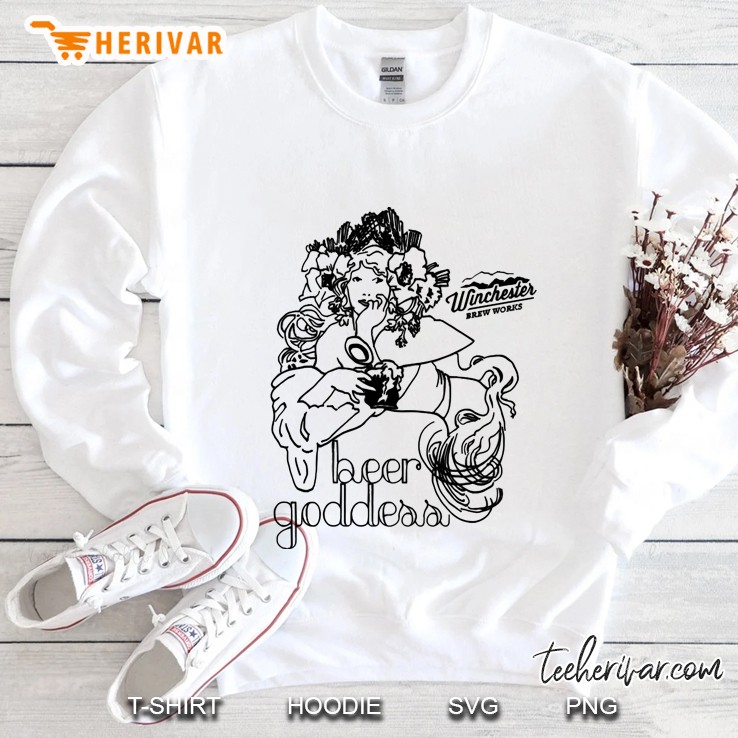 Beer Goddess (Dark Ink) Sweatshirt