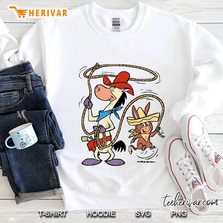 Quick Draw Mcgraw &Amp; Baba Looey Sweatshirt