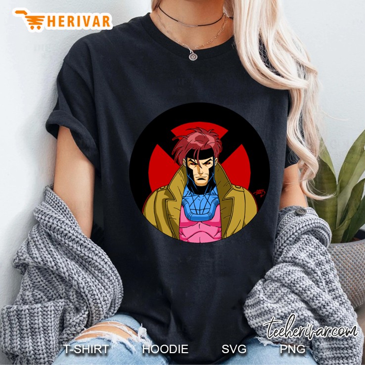 Gambit &39;X Series&39; X-Men Shirt Marvel Comics Wolverine Deadpool Ladies Tee