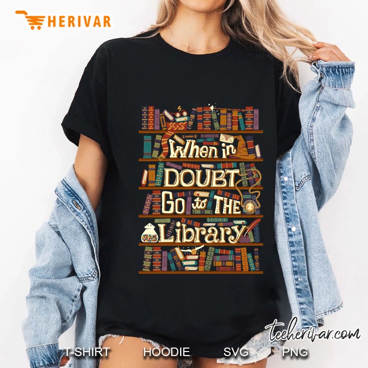 Go To The Library Ladies Tee