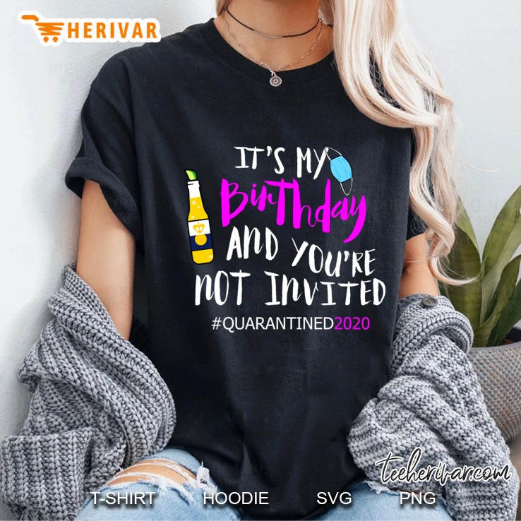 Happy Quarantine Birthday 2020 Ladies Tee