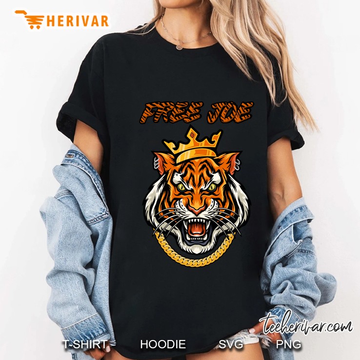Free Joe The Tiger King Ladies Tee