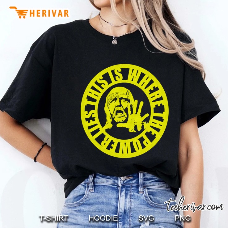 This Is Where The Power Lies Ladies Tee