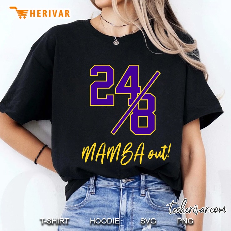 248 Mamba Out! Memorial Ladies Tee